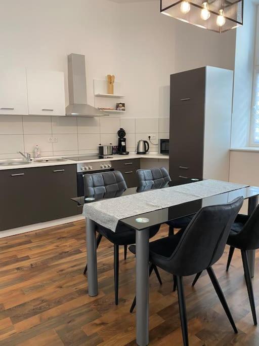 Akk3 Apartment Magdeburg Altstadt Zentral Balkon ภายนอก รูปภาพ