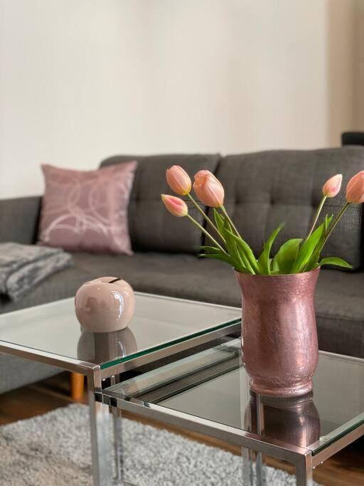 Akk3 Apartment Magdeburg Altstadt Zentral Balkon ภายนอก รูปภาพ