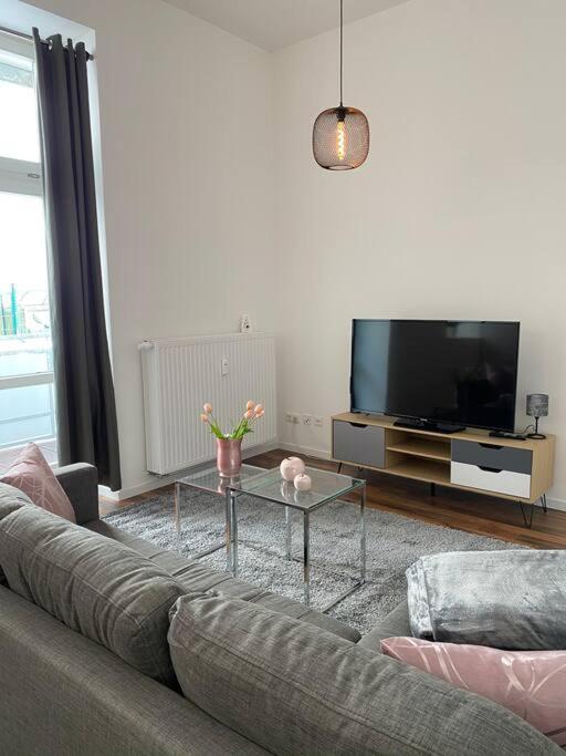 Akk3 Apartment Magdeburg Altstadt Zentral Balkon ภายนอก รูปภาพ