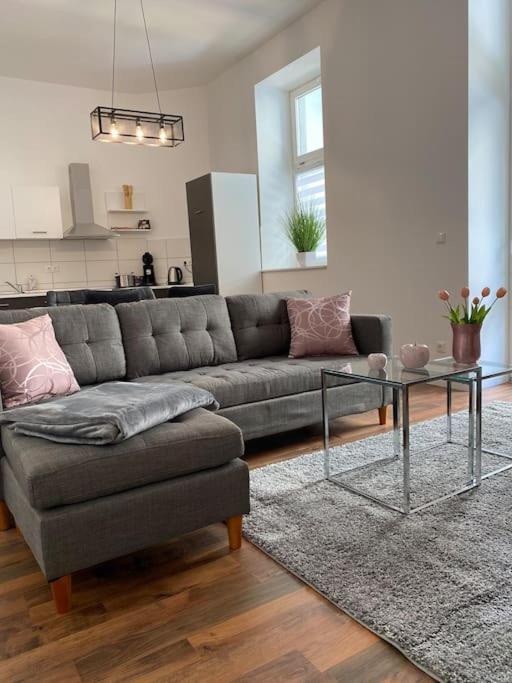 Akk3 Apartment Magdeburg Altstadt Zentral Balkon ภายนอก รูปภาพ